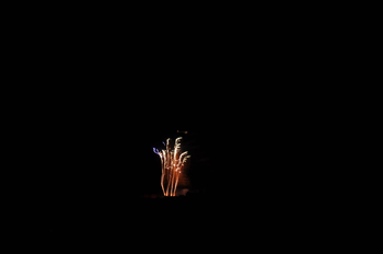 Fireworks on Rousay
